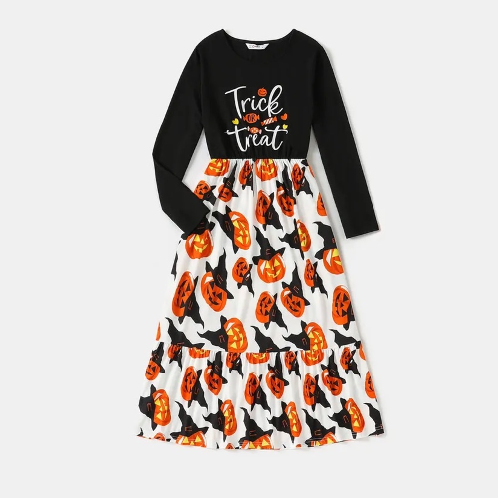 Mommy and me Halloween matching dresses!